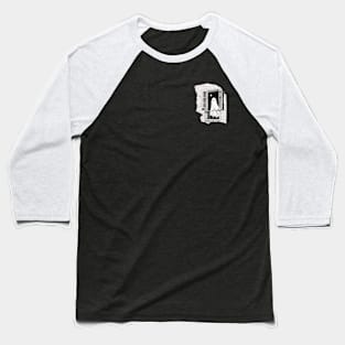 Spooky Ghost in the Window vintage, Boo in the Window Baseball T-Shirt